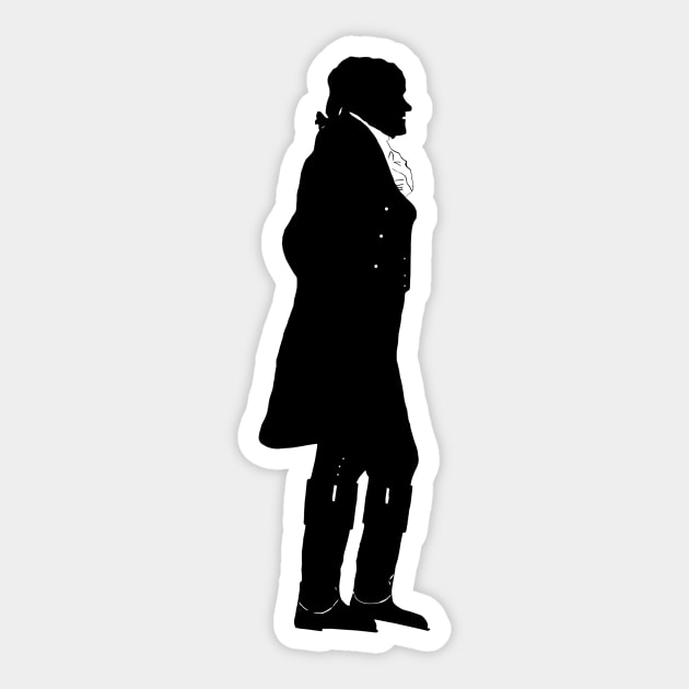 The Jefferson Sticker by warishellstore